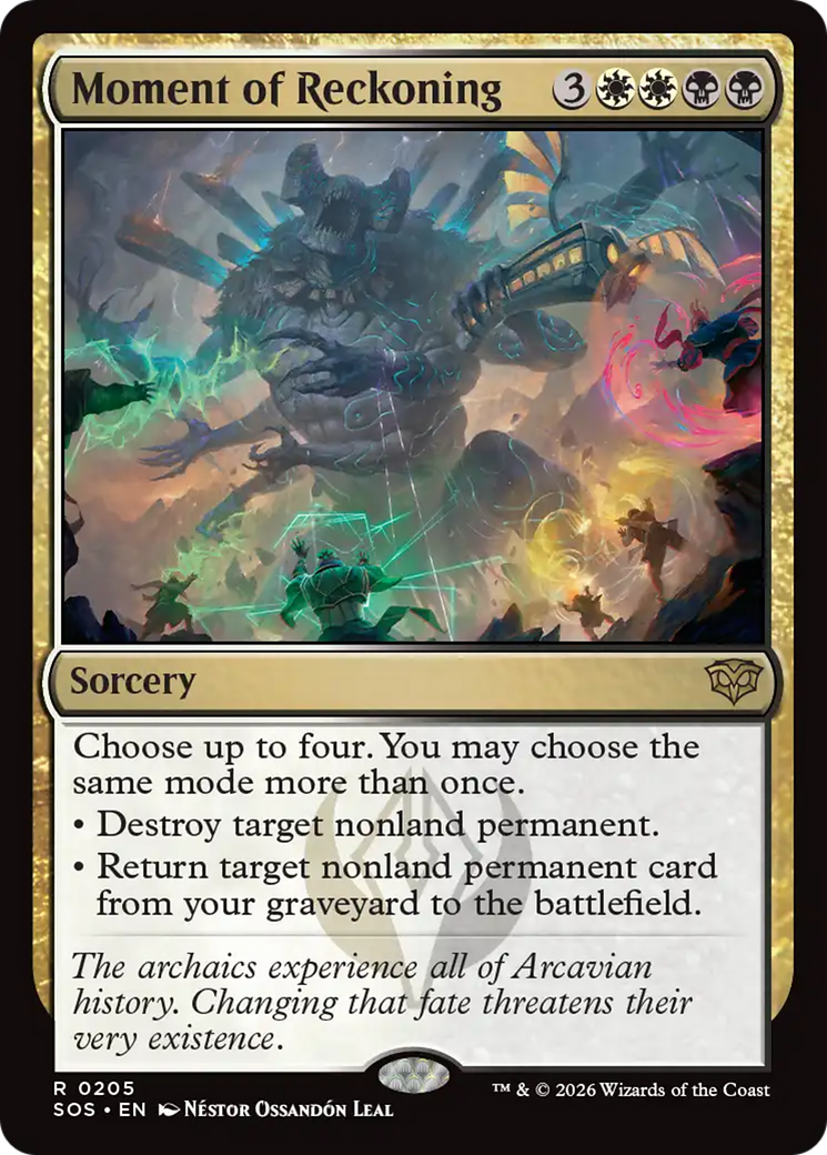 Moment of Reckoning [Secrets of Strixhaven] | Devastation Store
