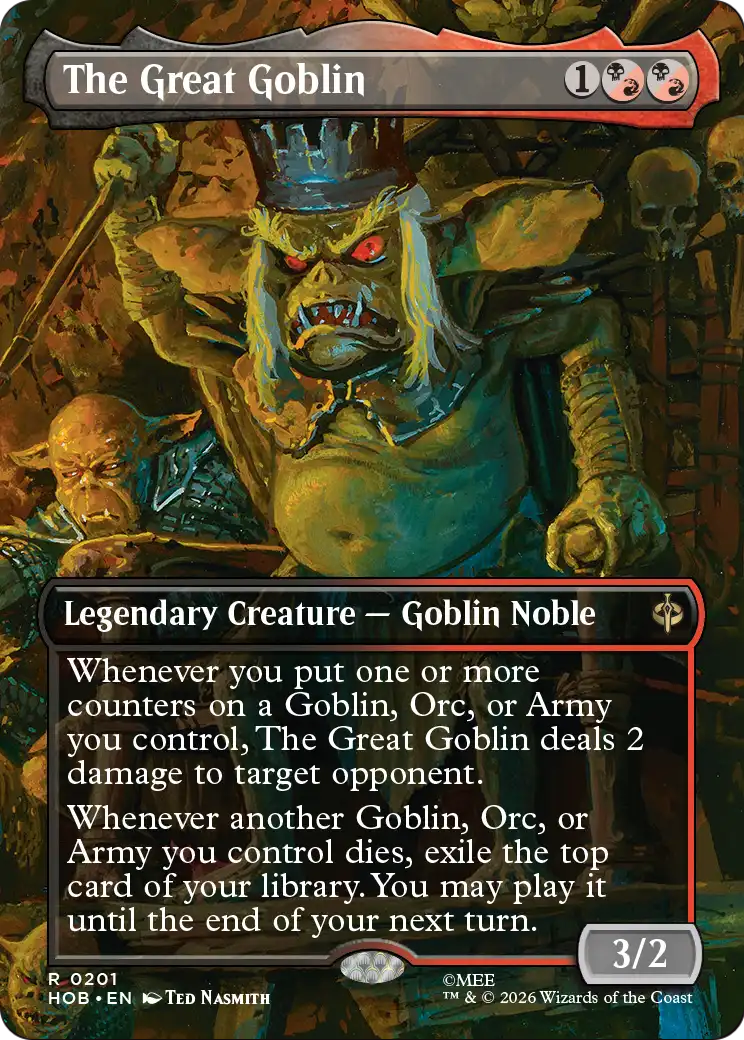 The Great Goblin (Borderless) [The Hobbit] | Devastation Store