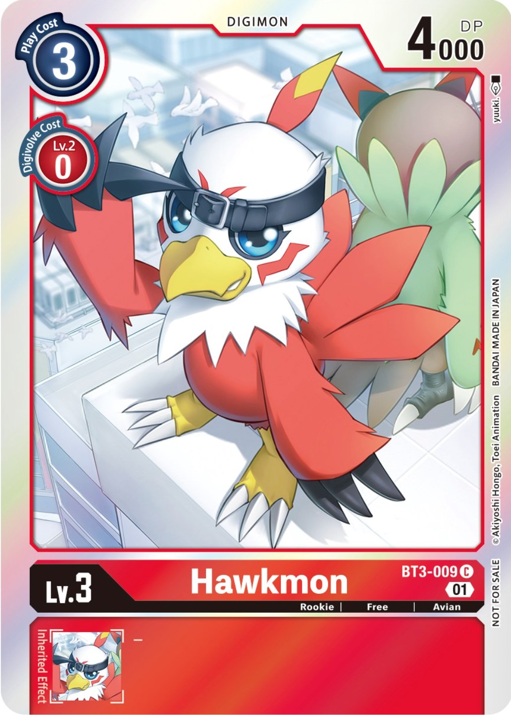 Hawkmon [BT3-009] (ST-11 Special Entry Pack) [Release Special Booster Promos] | Devastation Store