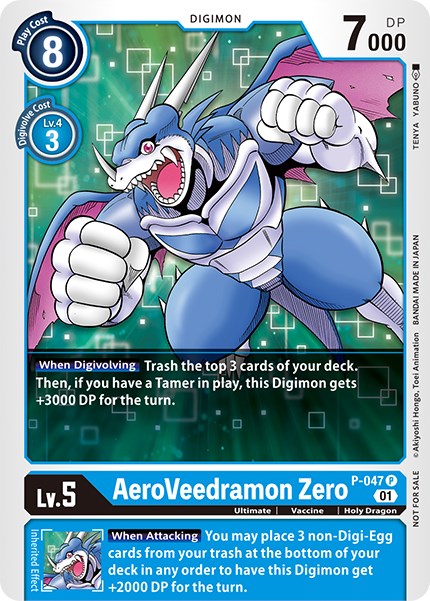 AeroVeedramon Zero [P-047] [Promotional Cards] | Devastation Store