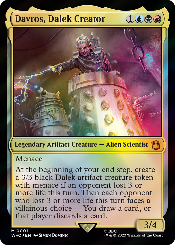 Davros, Dalek Creator [Doctor Who] | Devastation Store