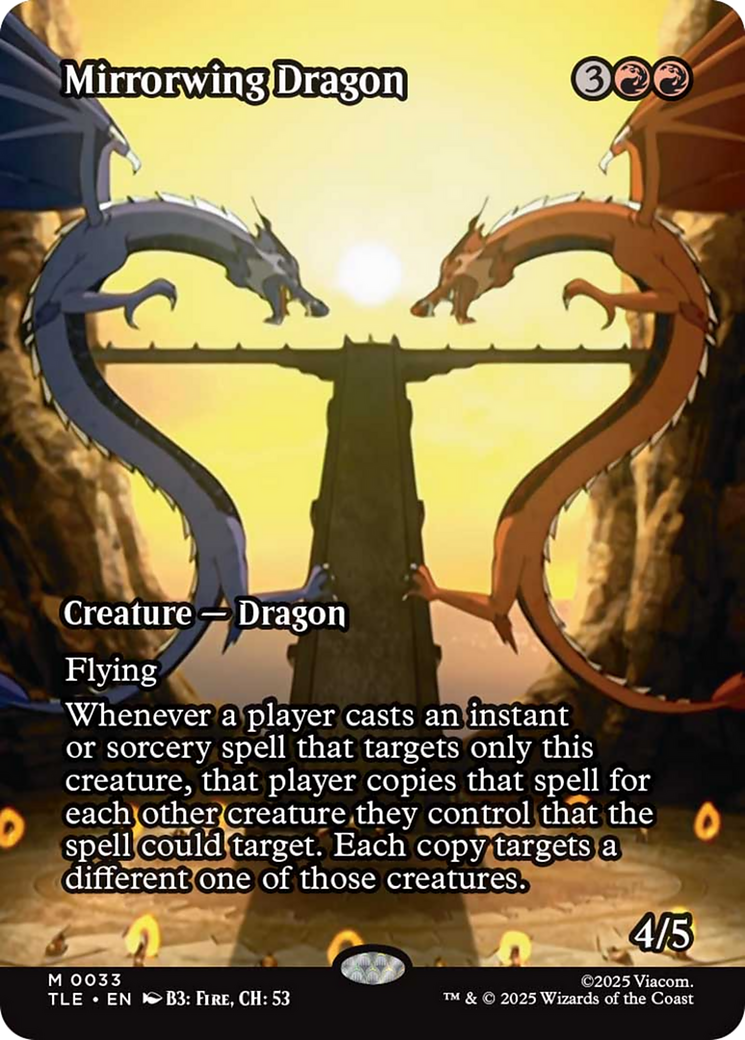 Mirrorwing Dragon (Borderless) [Avatar: The Last Airbender: Eternal-Legal] | Devastation Store