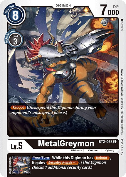 MetalGreymon [BT2-063] (Official Tournament Pack Vol.3) [Release Special Booster Promos] | Devastation Store