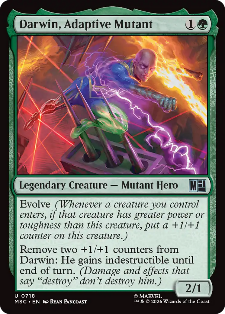 Darwin, Adaptive Mutant [Marvel Super Heroes Commander] | Devastation Store