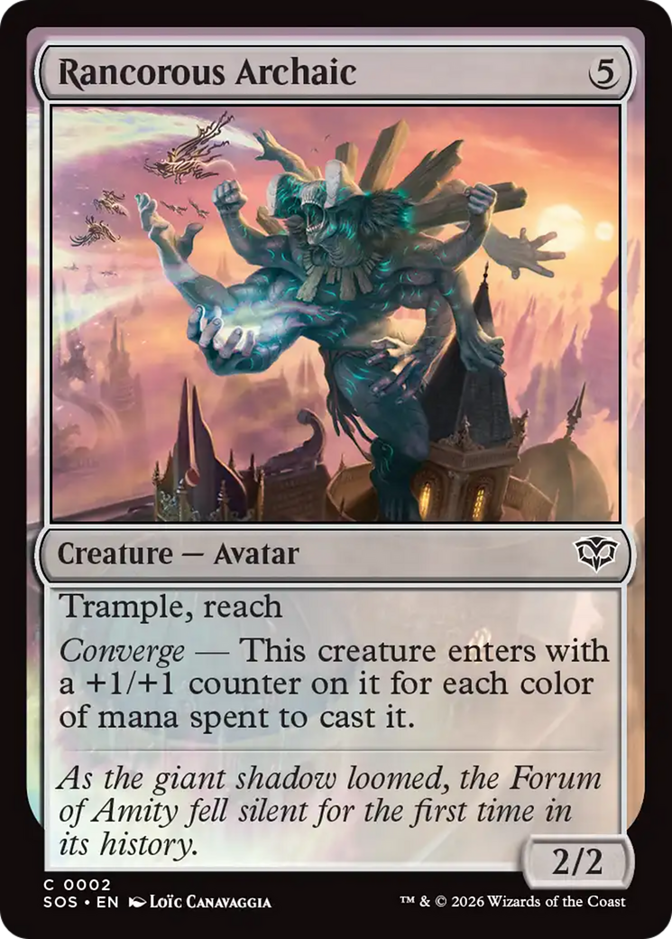Rancorous Archaic [Secrets of Strixhaven] | Devastation Store