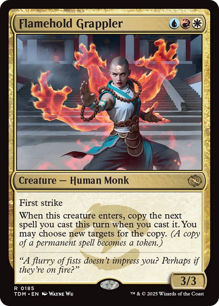 Flamehold Grappler [Tarkir: Dragonstorm] | Devastation Store