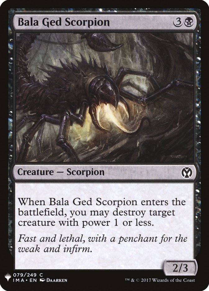 Bala Ged Scorpion [Mystery Booster] | Devastation Store