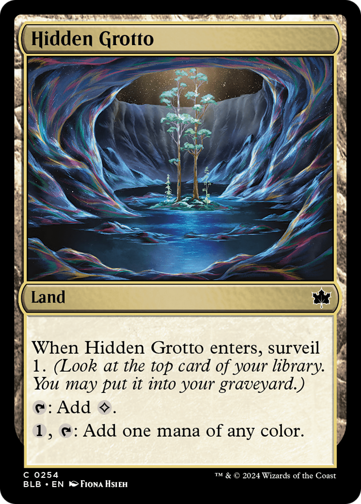Hidden Grotto [Bloomburrow] | Devastation Store
