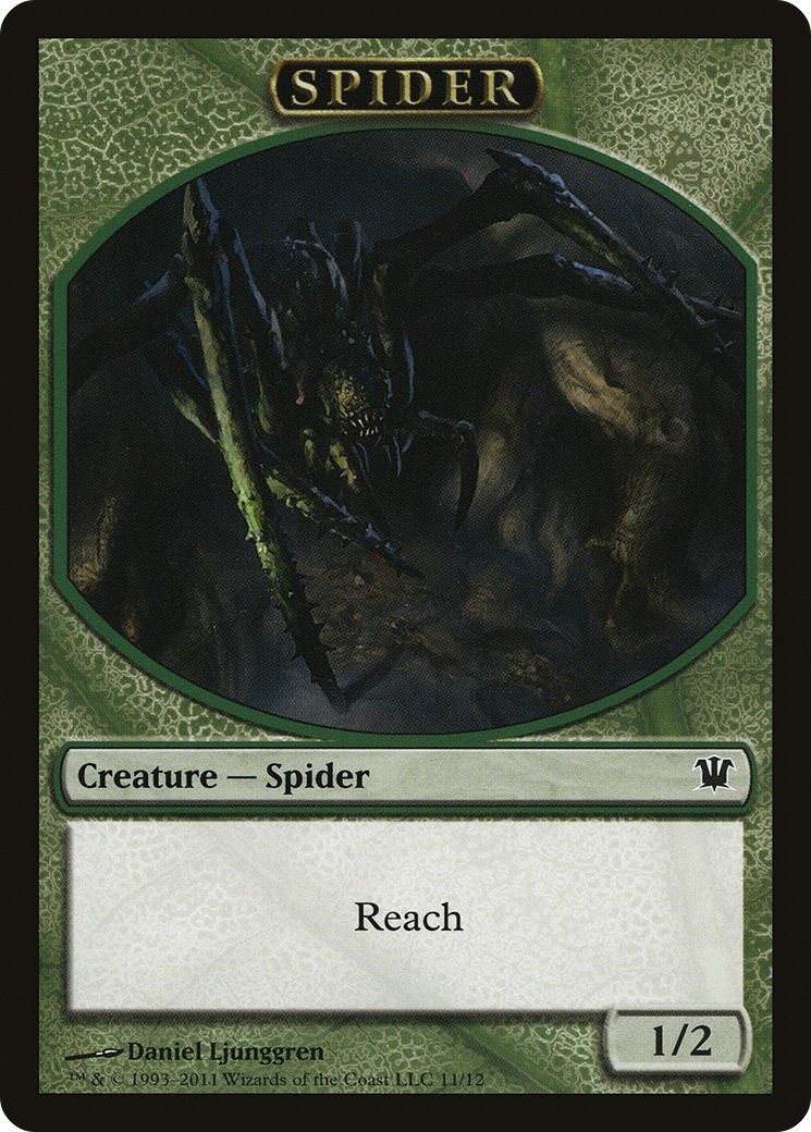 Insect // Spider Double-Sided Token [Innistrad Remastered Tokens] | Devastation Store