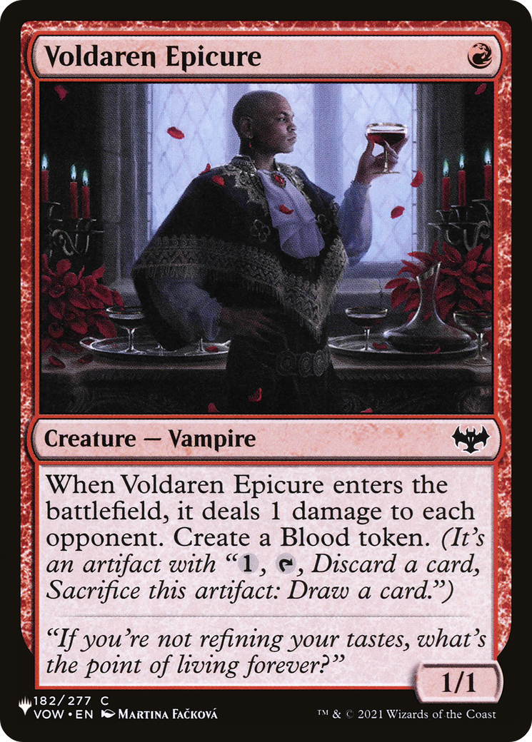 Voldaren Epicure [The List Reprints] | Devastation Store