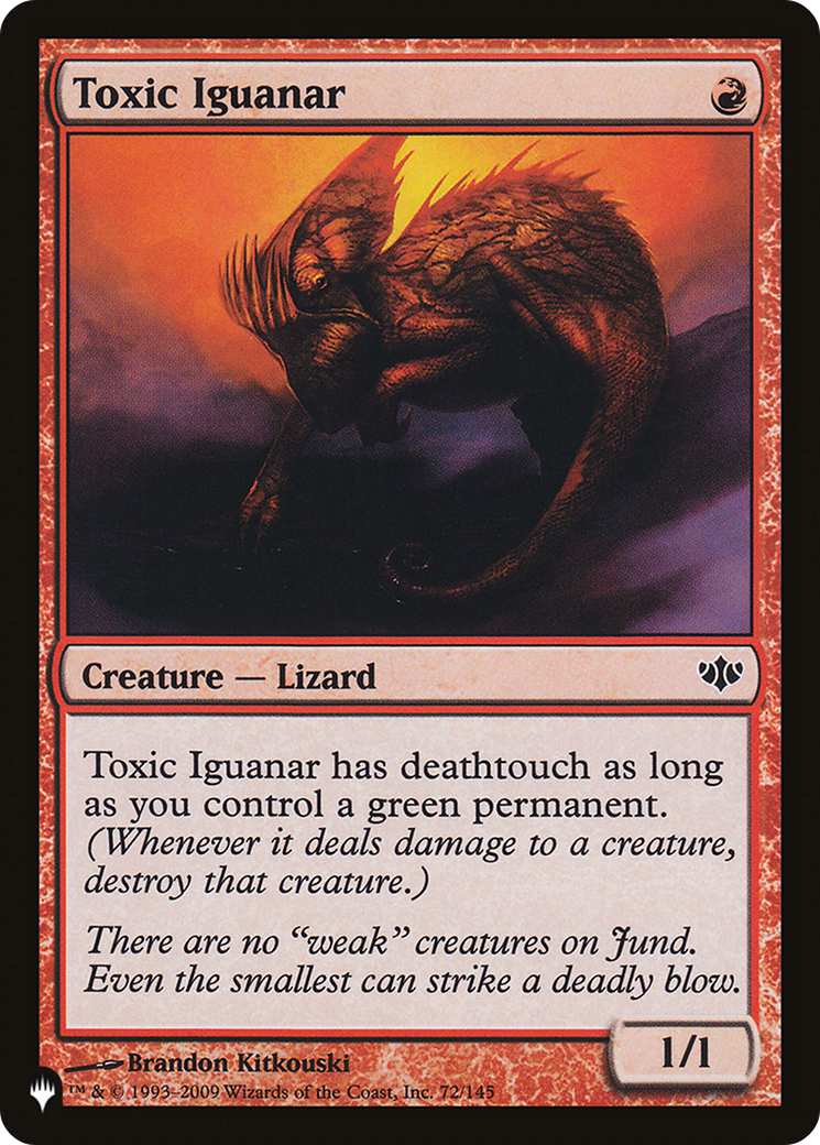 Toxic Iguanar [The List] | Devastation Store