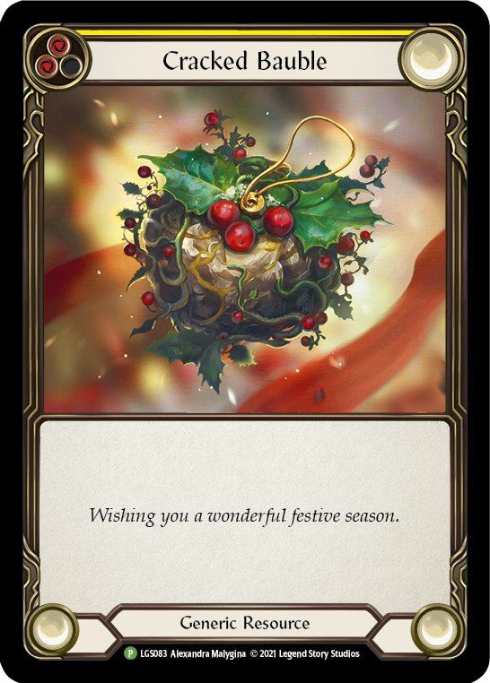 Cracked Bauble (Holiday 2021) [LGS083] (Promo)  Cold Foil | Devastation Store