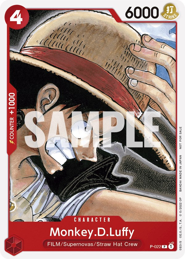 Monkey.D.Luffy (One Piece Film Red) [One Piece Promotion Cards] | Devastation Store