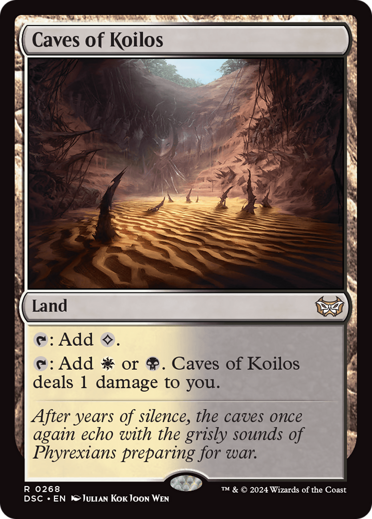 Caves of Koilos [Duskmourn: House of Horror Commander] | Devastation Store