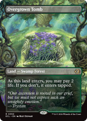 Overgrown Tomb (Borderless) [Lorwyn Eclipsed] | Devastation Store