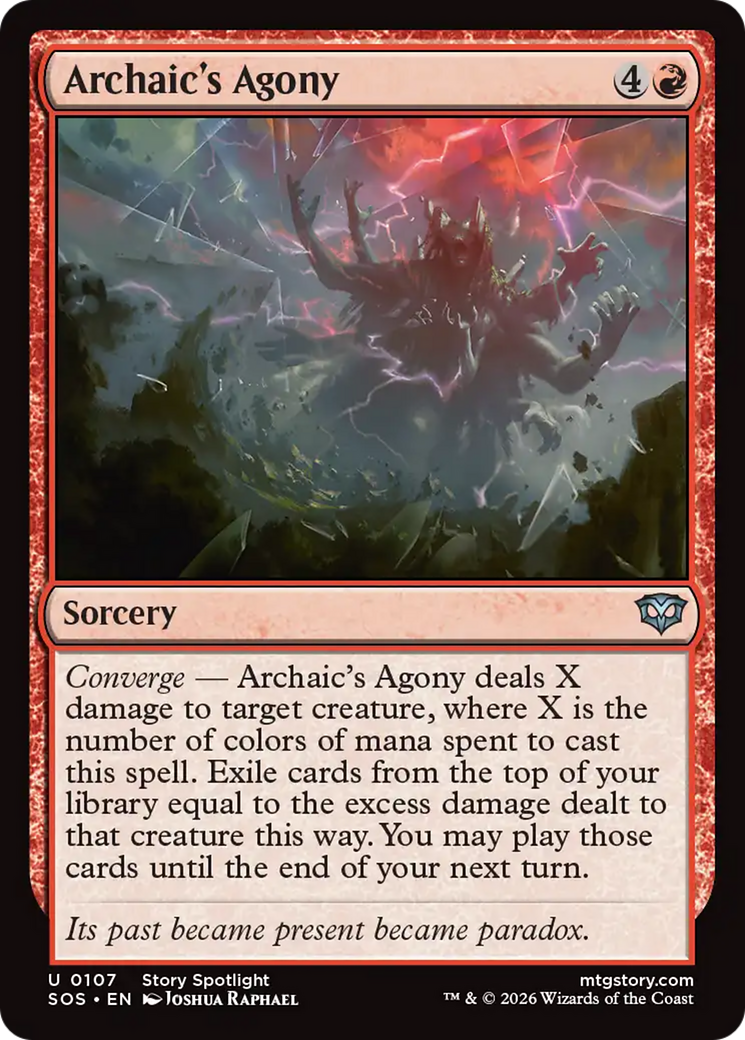 Archaic's Agony [Secrets of Strixhaven] | Devastation Store