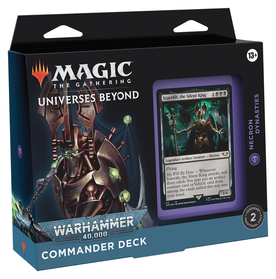 Warhammer 40,000 - Commander Deck (Necron Dynasties) | Devastation Store