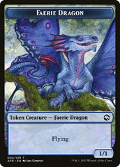 Wolf // Faerie Dragon Double-Sided Token [Dungeons & Dragons: Adventures in the Forgotten Realms Tokens] | Devastation Store