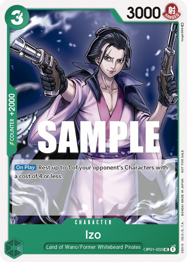 Izo (Tournament Pack Vol. 2) [One Piece Promotion Cards] | Devastation Store