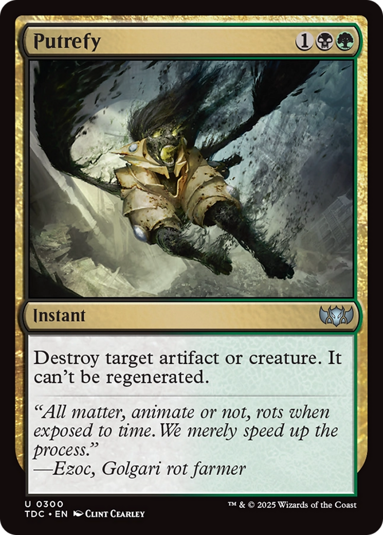 Putrefy [Tarkir: Dragonstorm Commander] | Devastation Store