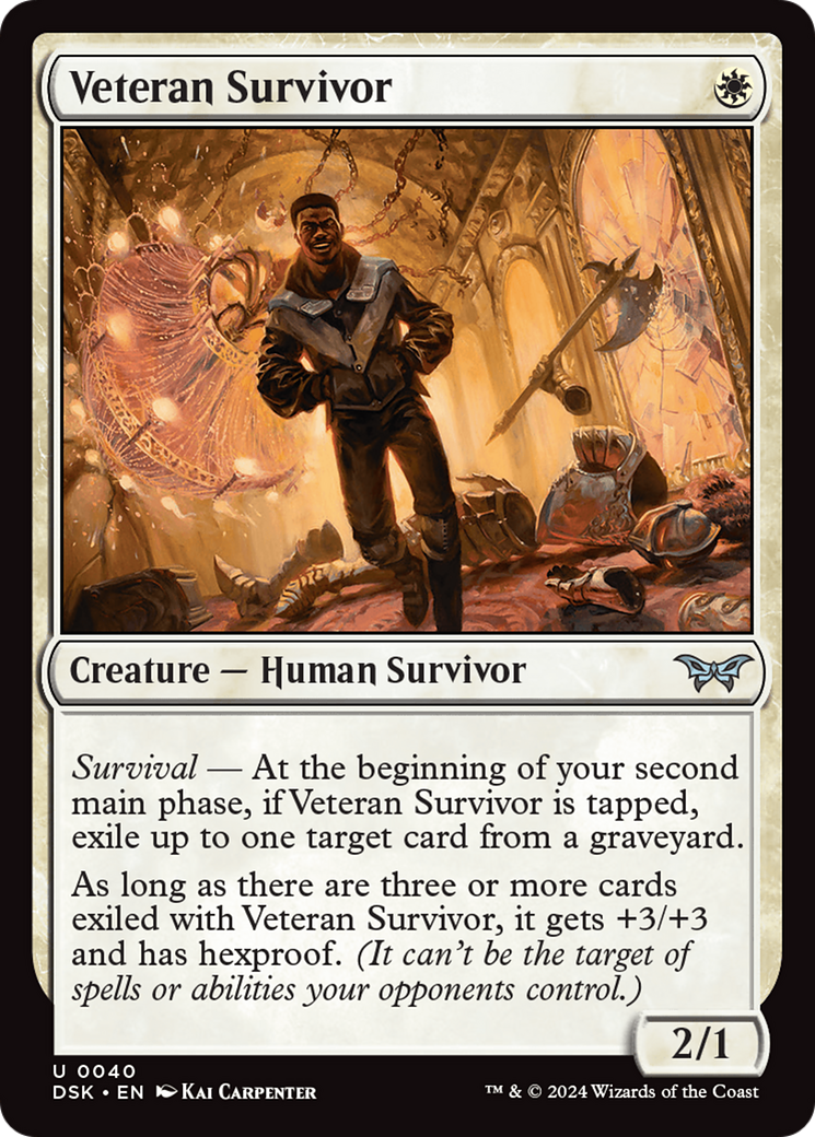 Veteran Survivor [Duskmourn: House of Horror] | Devastation Store