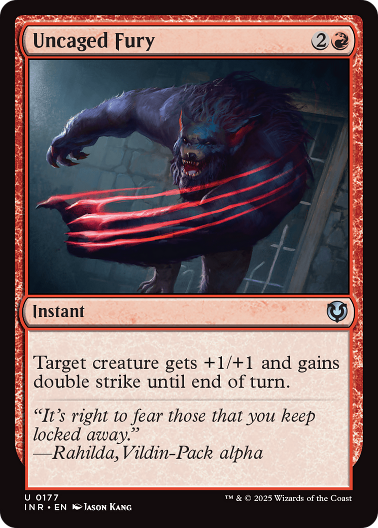 Uncaged Fury [Innistrad Remastered] | Devastation Store