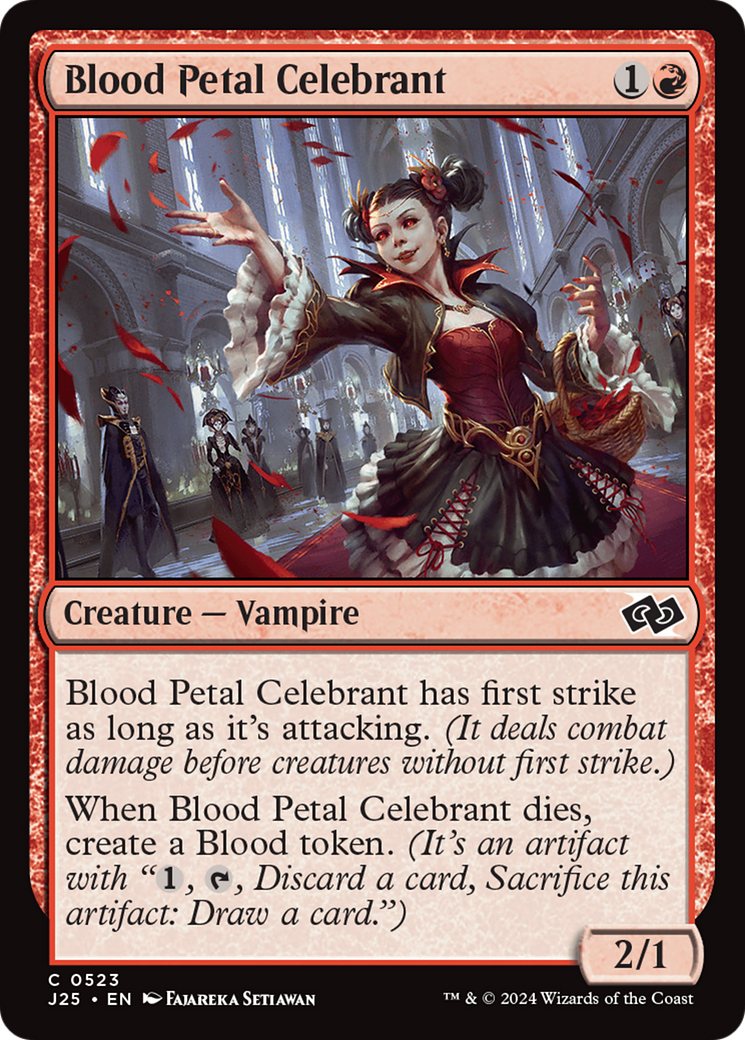 Blood Petal Celebrant [Foundations Jumpstart] | Devastation Store