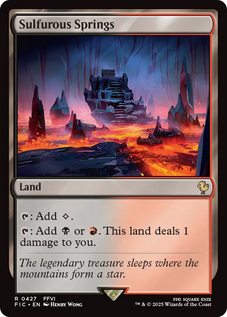 Sulfurous Springs [FINAL FANTASY Commander] | Devastation Store
