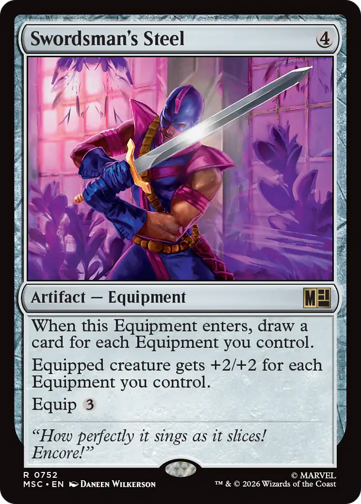 Swordsman's Steel [Marvel Super Heroes Commander] | Devastation Store