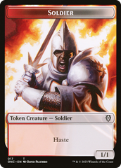Copy // Soldier Double-Sided Token (Surge Foil) [Marvel Super Heroes Commander Tokens] | Devastation Store