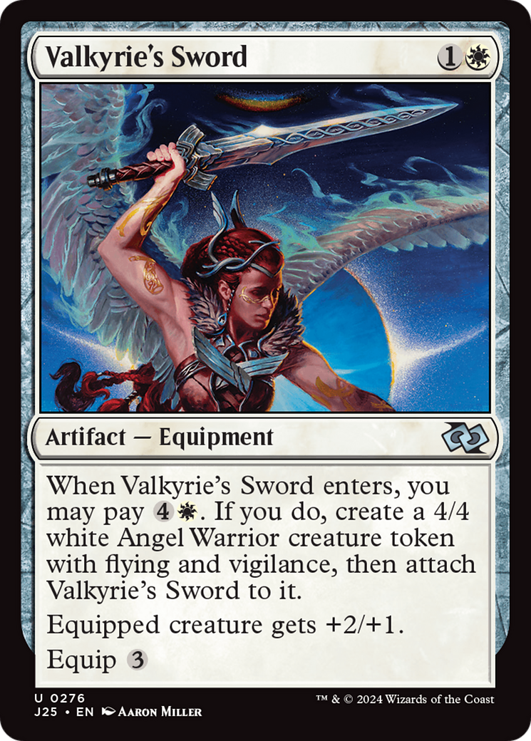 Valkyrie's Sword [Foundations Jumpstart] | Devastation Store