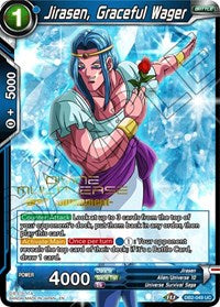 Jirasen, Graceful Wager (Divine Multiverse Draft Tournament) (DB2-049) [Tournament Promotion Cards] | Devastation Store