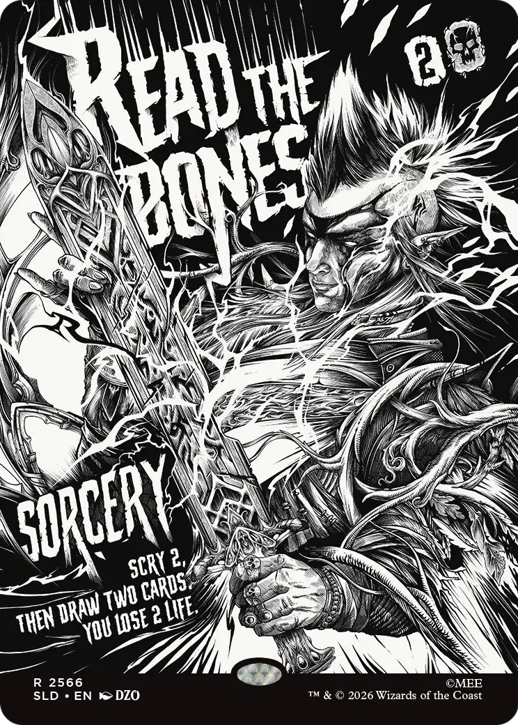Read the Bones (2566) [Secret Lair Drop Series] | Devastation Store