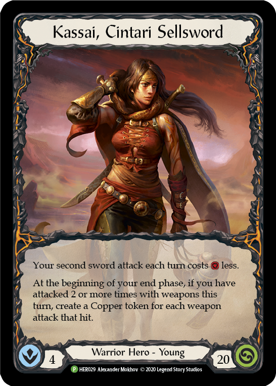 Kassai, Cintari Sellsword [HER029] (Promo)  Cold Foil | Devastation Store