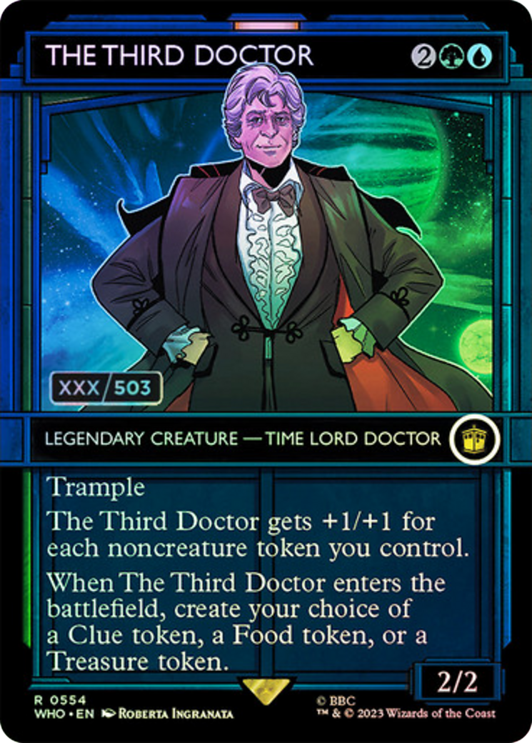 The Third Doctor (Serial Numbered) [Doctor Who] | Devastation Store