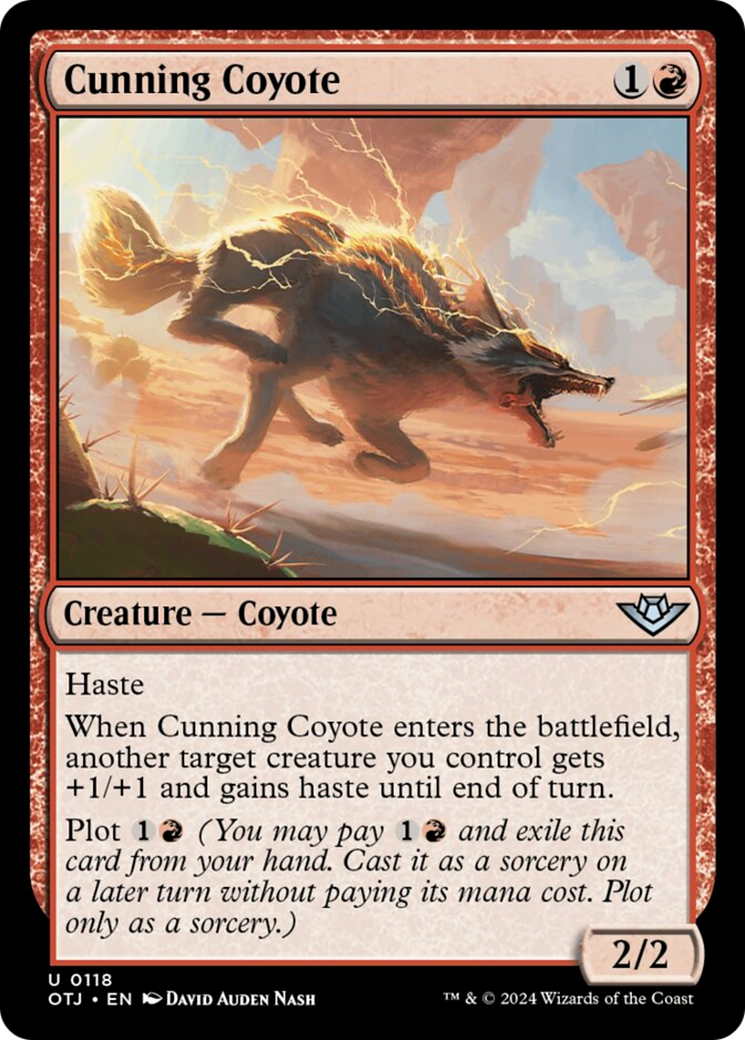 Cunning Coyote [Outlaws of Thunder Junction] | Devastation Store