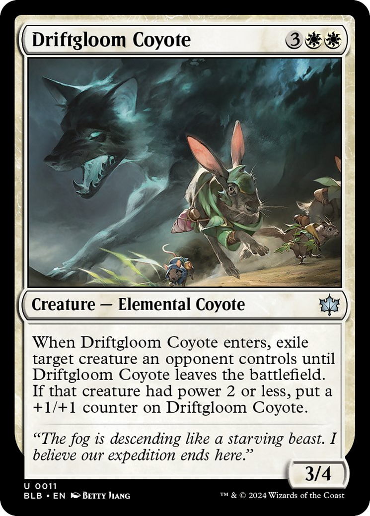 Driftgloom Coyote [Bloomburrow] | Devastation Store