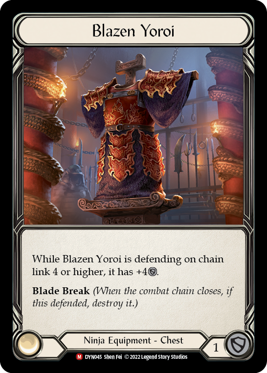 Blazen Yoroi [DYN045] (Dynasty) | Devastation Store