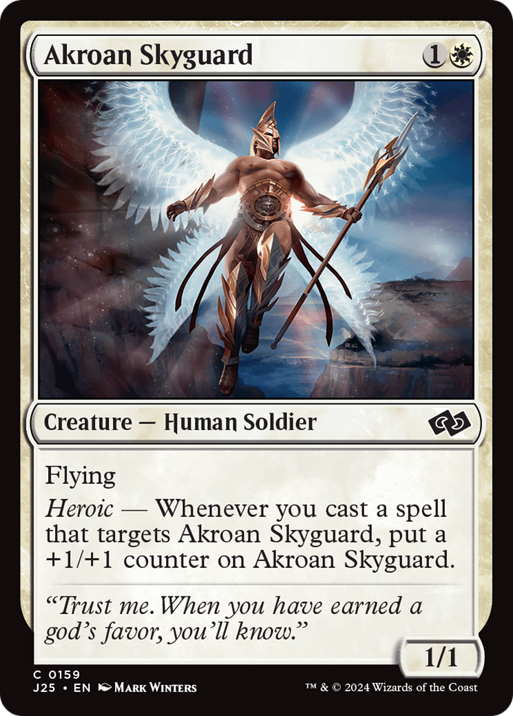 Akroan Skyguard [Foundations Jumpstart] | Devastation Store