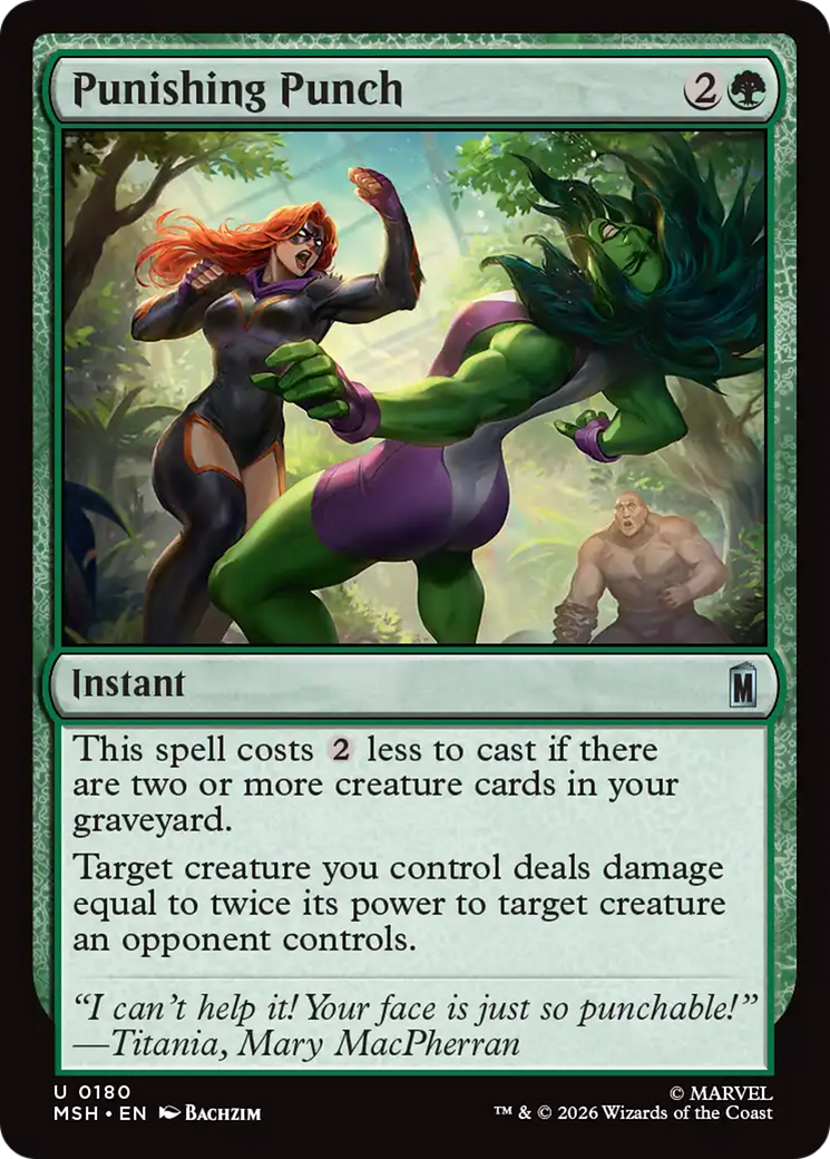 Punishing Punch [Marvel Super Heroes] | Devastation Store