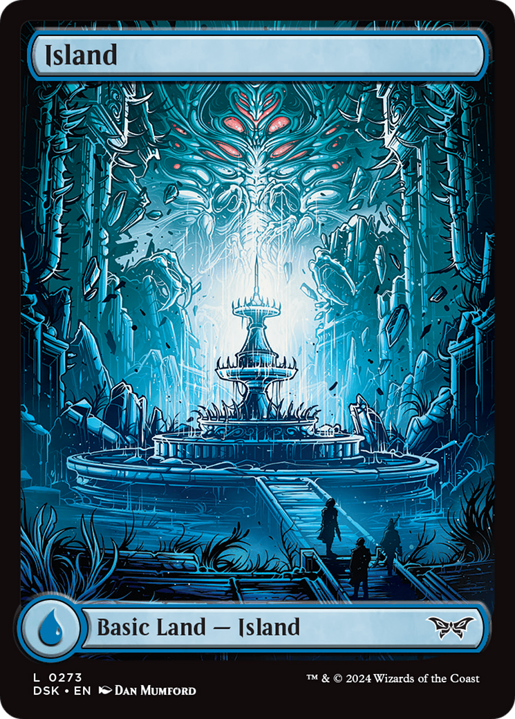 Island (273) - Full Art [Duskmourn: House of Horror] | Devastation Store