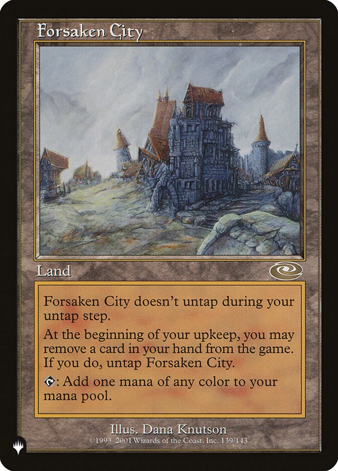 Forsaken City [The List] | Devastation Store