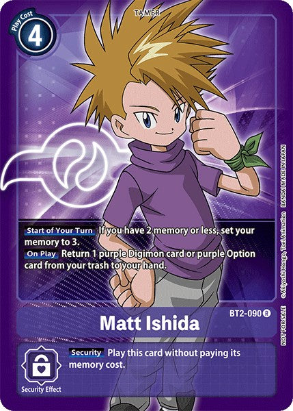 Matt Ishida [BT2-090] (Official Tournament Pack Vol.3) [Release Special Booster Promos] | Devastation Store