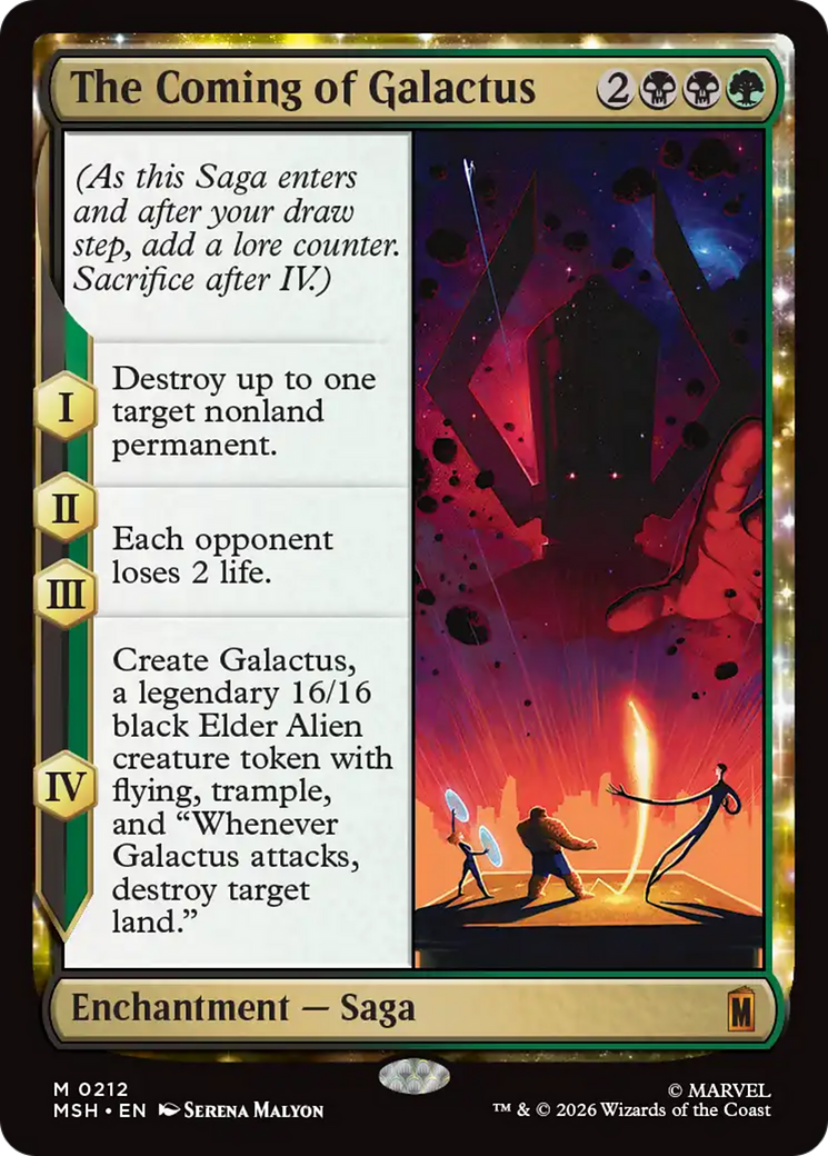 The Coming of Galactus [Marvel Super Heroes] | Devastation Store