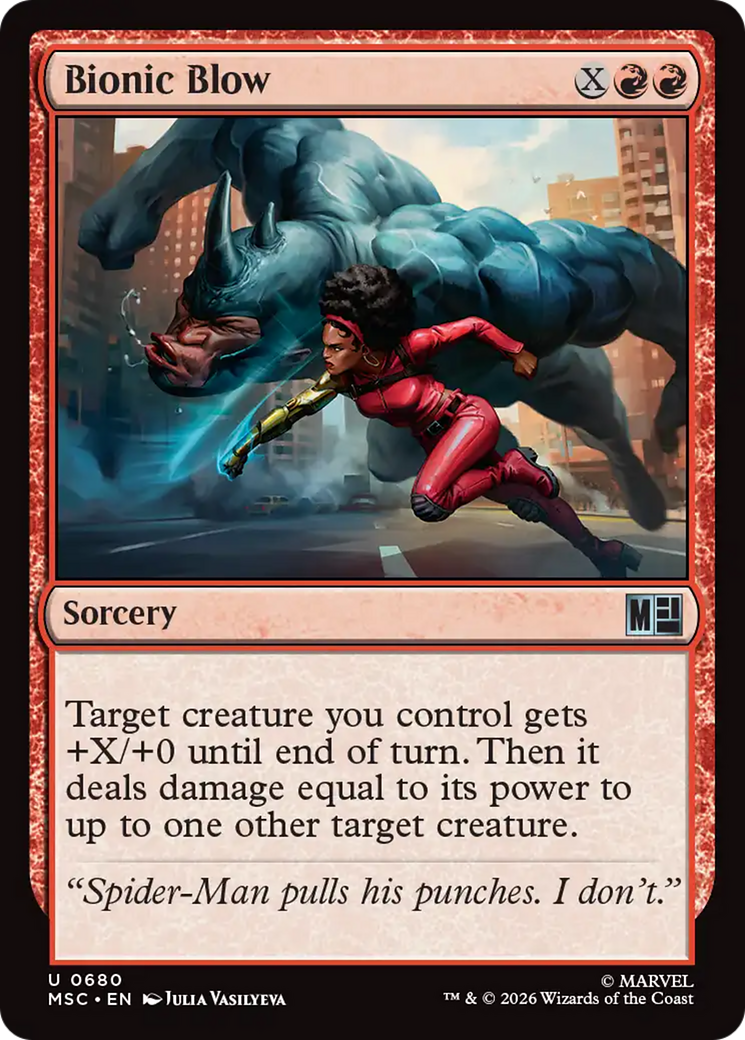 Bionic Blow [Marvel Super Heroes Commander] | Devastation Store