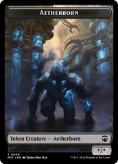 Aetherborn // Thopter Double-Sided Token [Modern Horizons 3 Commander Tokens] | Devastation Store