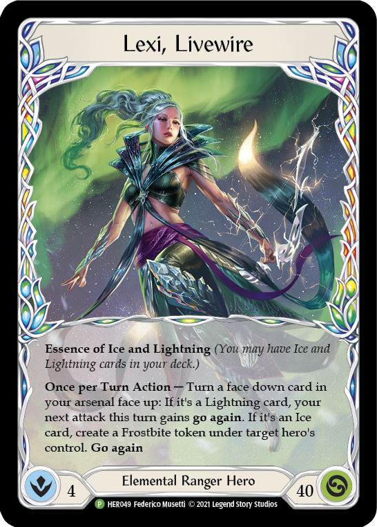 Lexi, Livewire [HER049] (Promo)  Rainbow Foil | Devastation Store