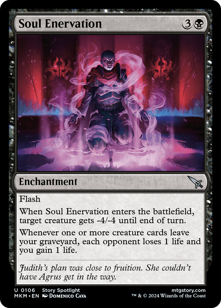 Soul Enervation [Murders at Karlov Manor] | Devastation Store