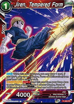 Jiren, Tempered Form (Tournament Pack Vol. 8) (P-383) [Tournament Promotion Cards] | Devastation Store