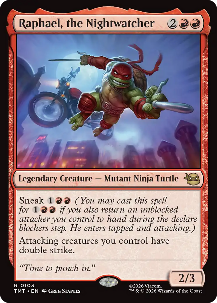 Raphael, the Nightwatcher [Teenage Mutant Ninja Turtles] | Devastation Store